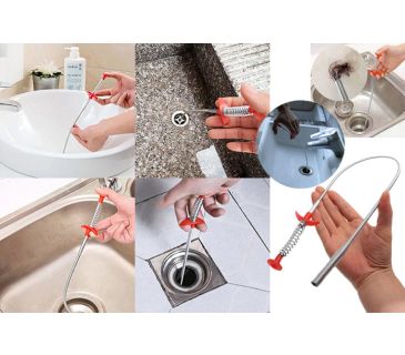 Afløbsrenser med fjeder - vælg mellem forskellige størrelser (60/90 cm)