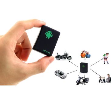 GPS tracker der kan trackes via en app til smartphone 