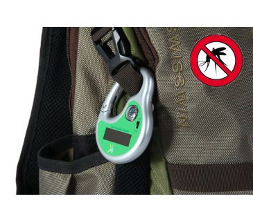 Myggeskræmmer med solceller og kompas