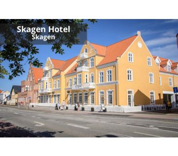 Ophold for 1 eller 2 på Skagen Hotel