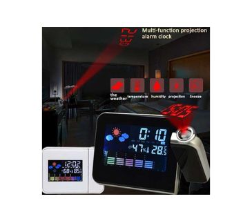 Vækkeur med projektor 