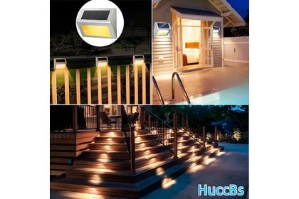 2 stk. Solcelledrevne LED lamper